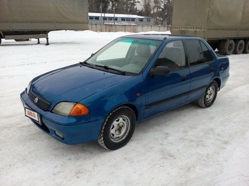 Suzuki Swift II Рестайлинг 2001