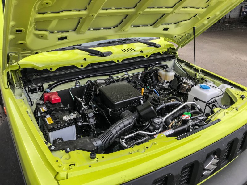 Suzuki Jimny 2018 под капотом