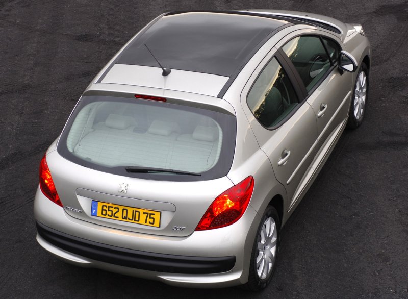 Peugeot 207 back
