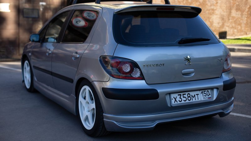 Peugeot 307 занижение