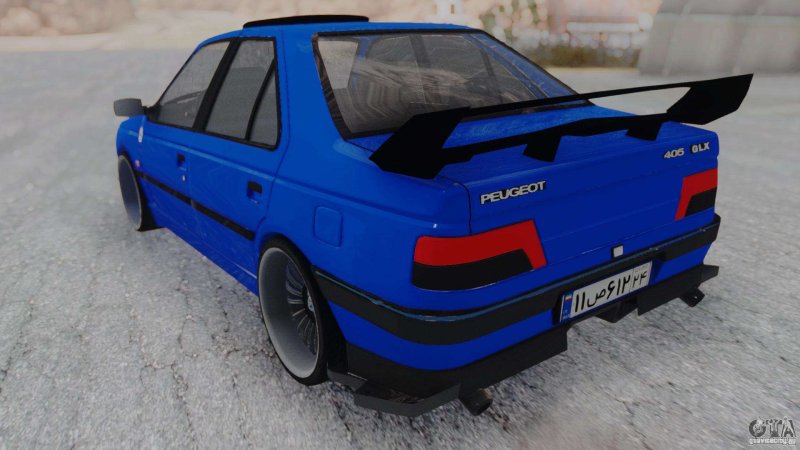 1990 — Peugeot 405 (1600 cc).