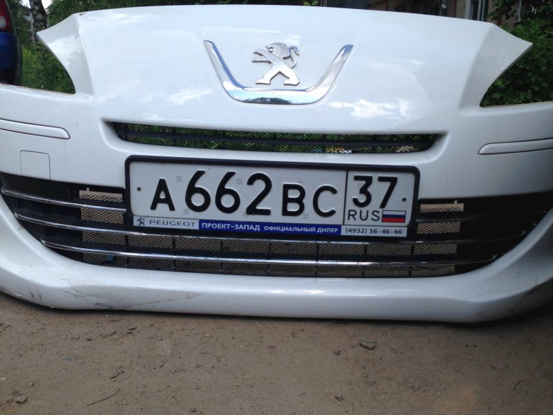 Бампер Пежо 408