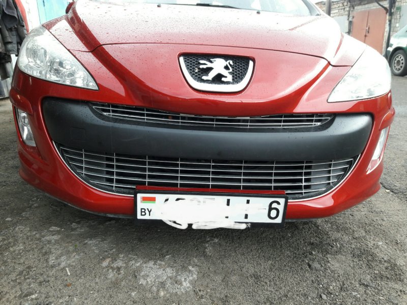 Губа бампера Пежо 307 СС
