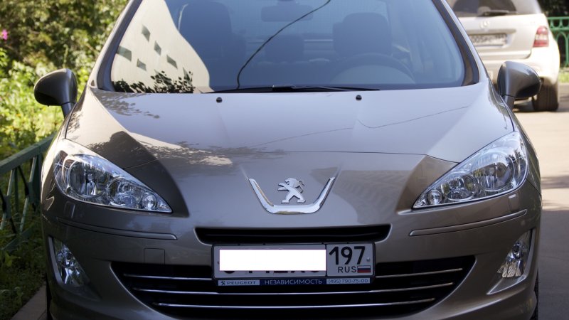 Peugeot 408 c мухобойкой