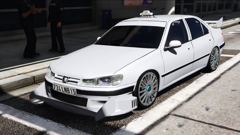 Peugeot 406 обвес такси