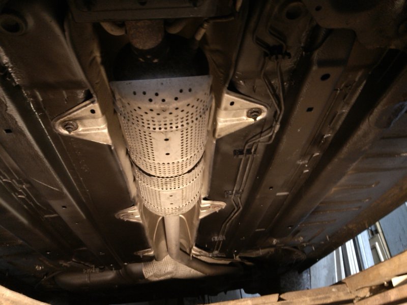 Peugeot 307 днище