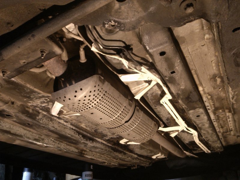 Peugeot 307 днище