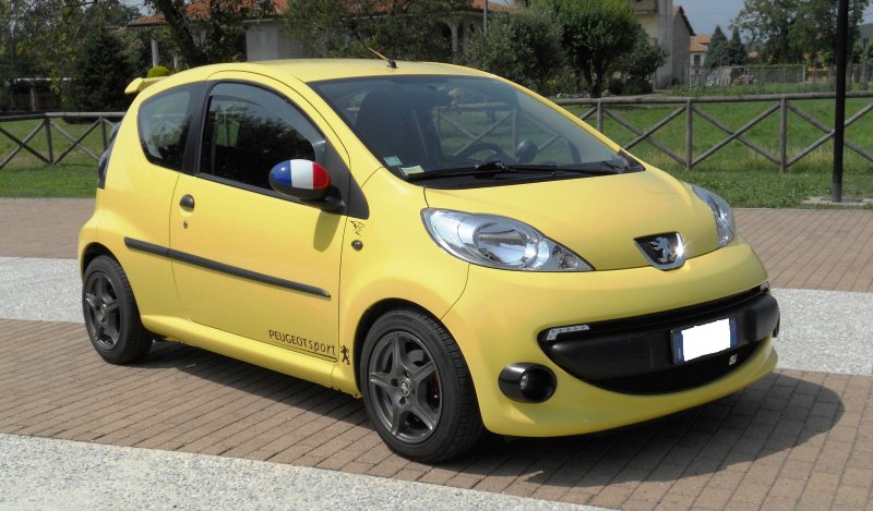 Peugeot 107 кабриолет
