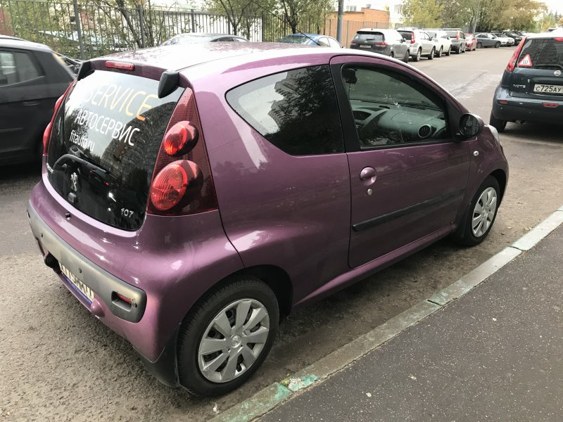 Peugeot 107 тюнингованные