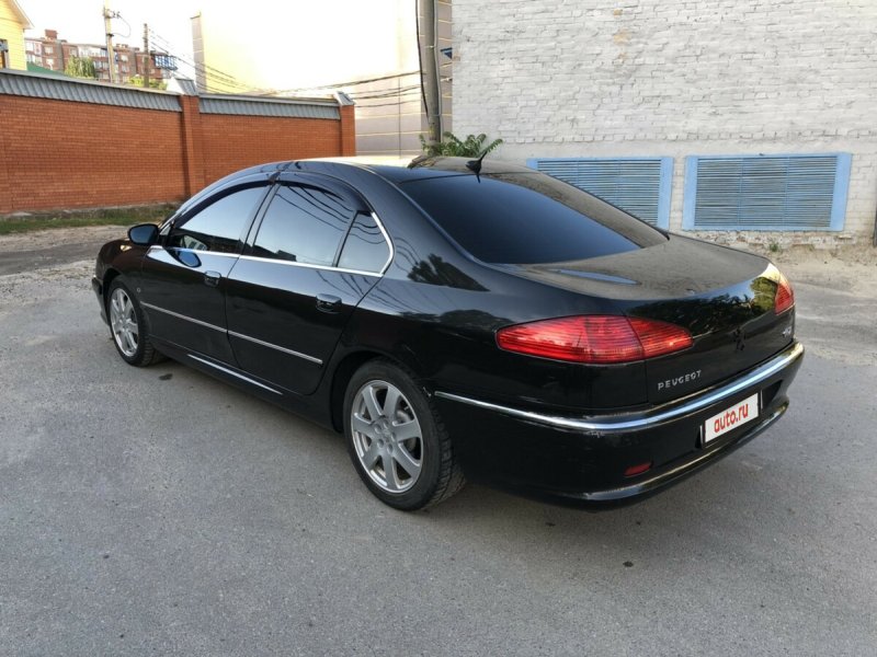 Peugeot 607 черный