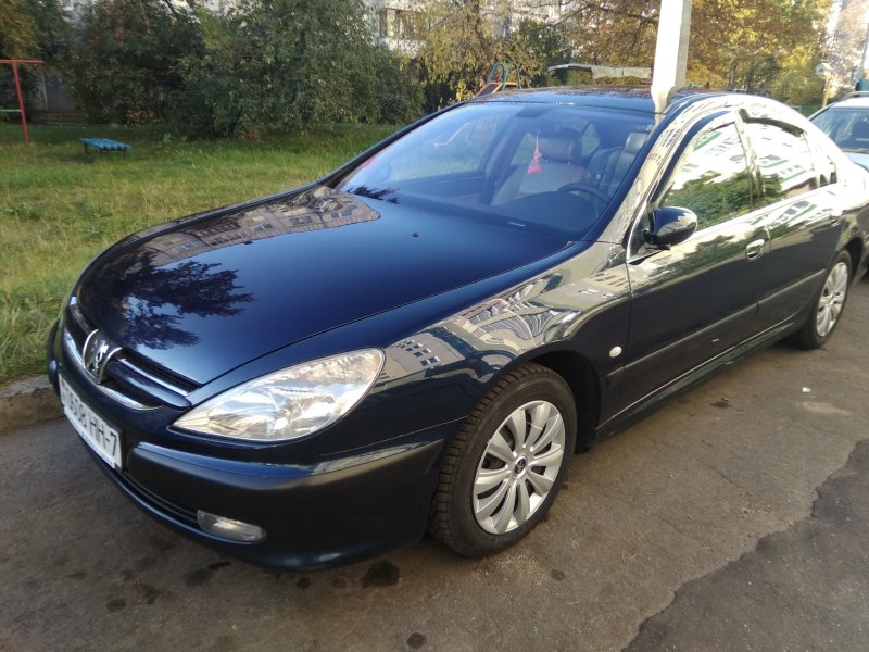 Peugeot 607 2.2 МТ, 2002