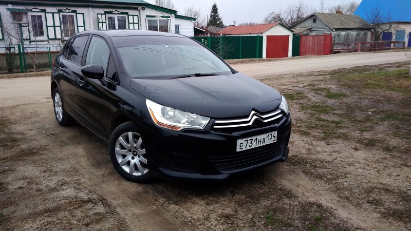 Citroen c4 черный металлик