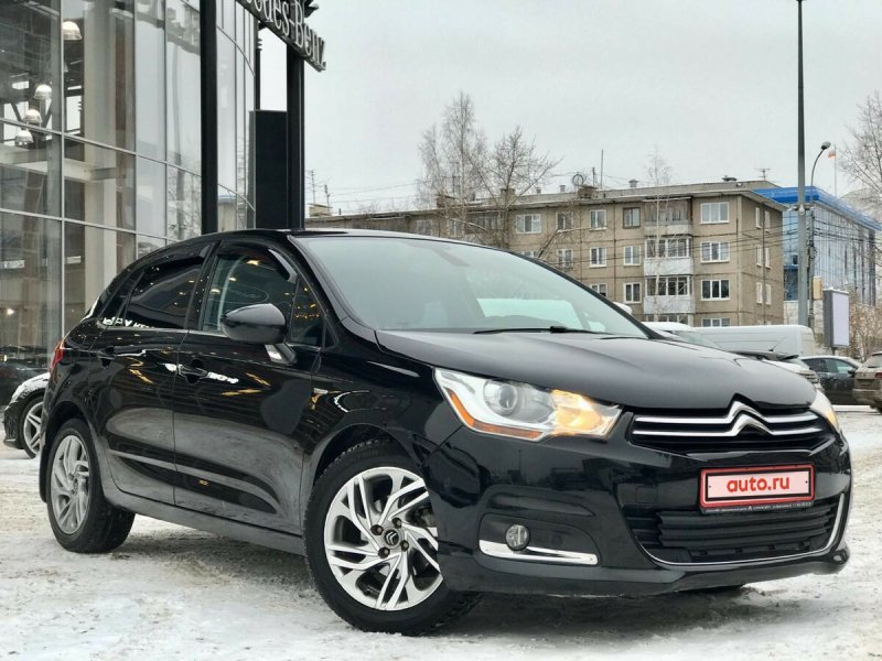 Citroen c4 II черный