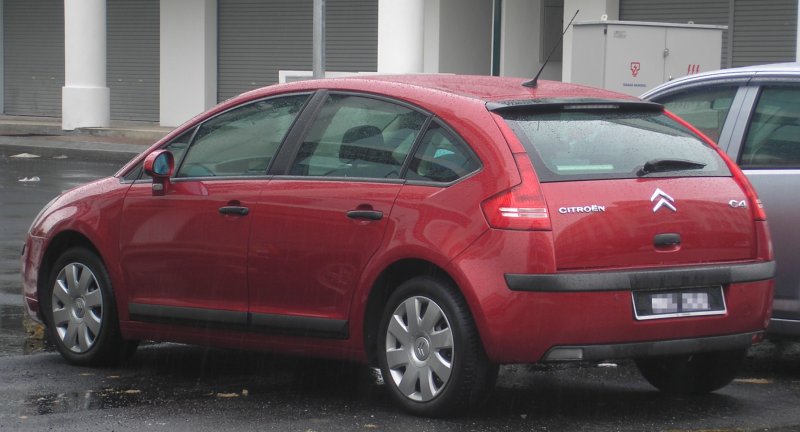 Citroen c4 Rear