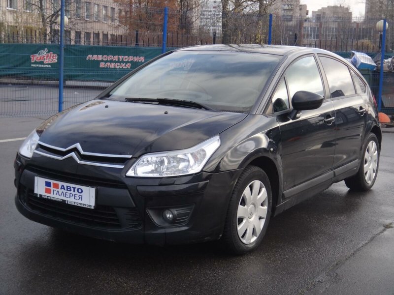 Citroen c4 2009 черный