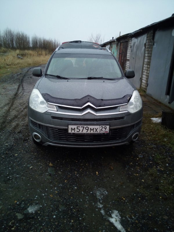 Citroen c-Crosser дефлектор капота