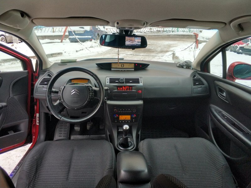 Citroen c4 2008 салон