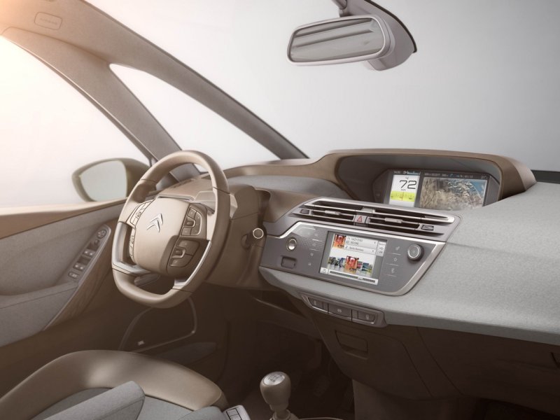 Citroen c4 Picasso 2013 салон