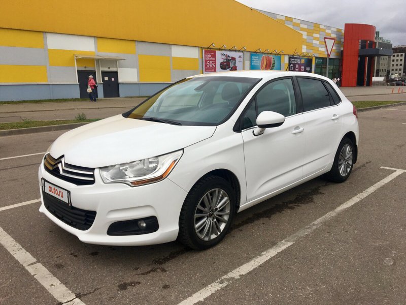 Citroen c4 белый