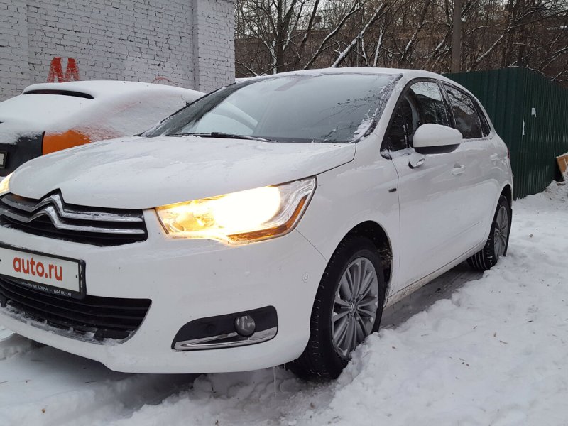 Citroen c4, 2012 белый