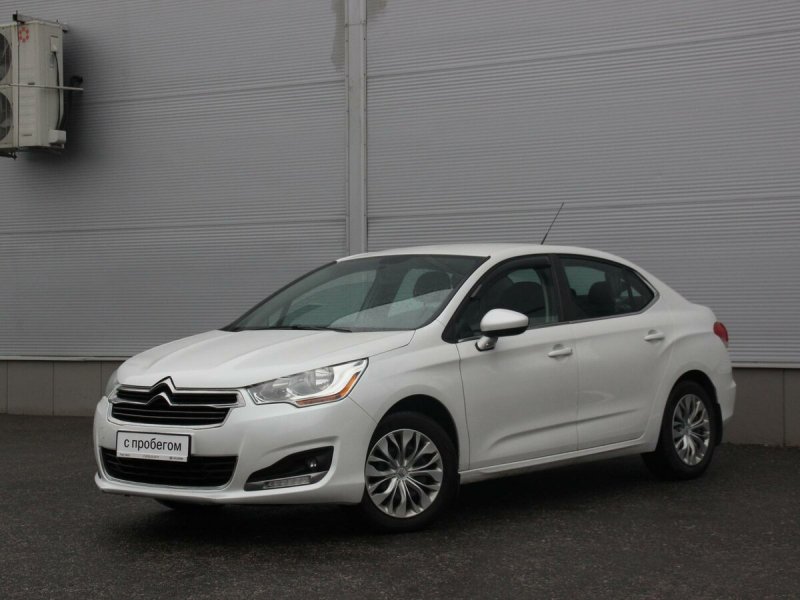 Citroen c4 sedan 2015 белый