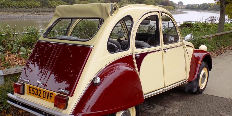 Citroen 2cv немецкий