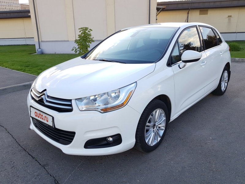 Citroen c4 белый