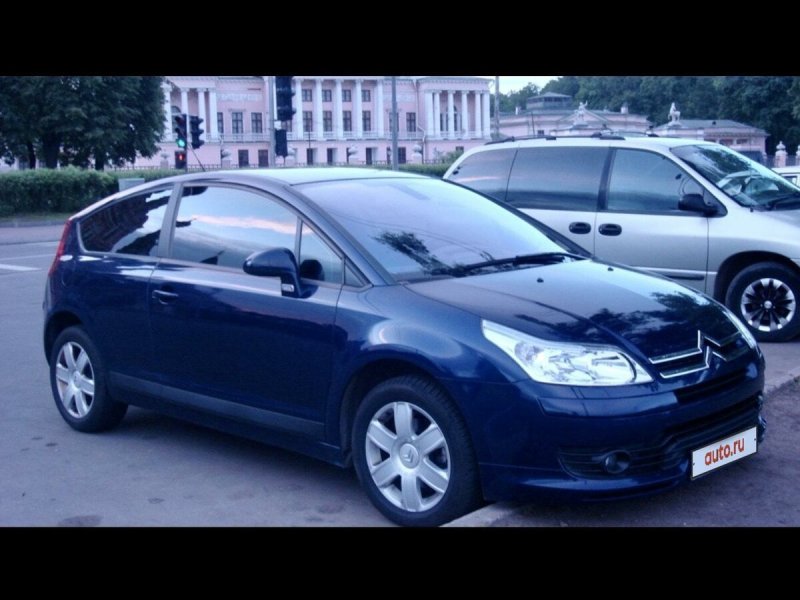 Ситроен с4 купе 2008 синий