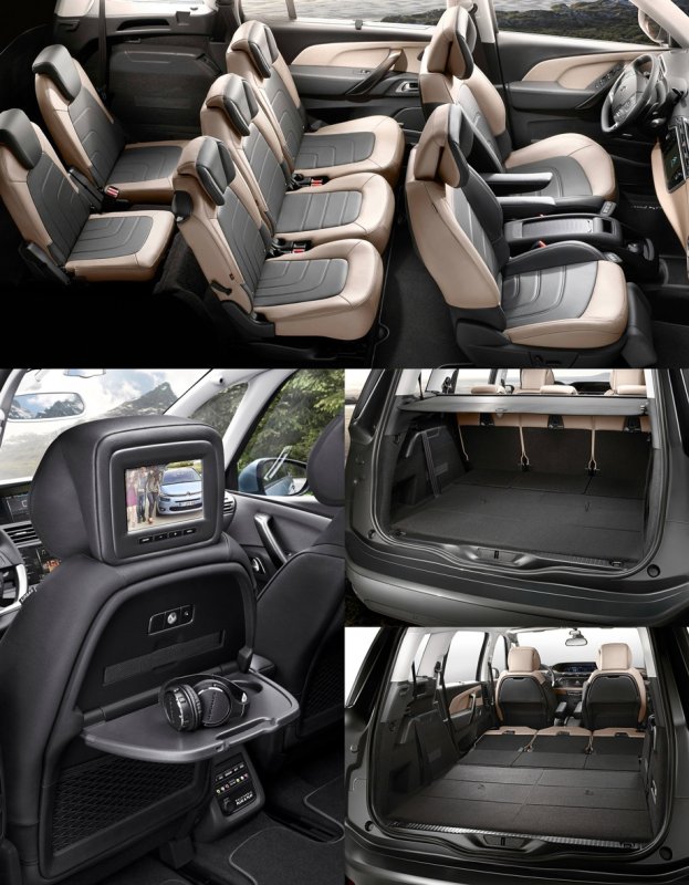 C4 Grand Picasso салон