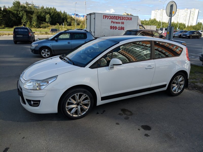 Citroen c4 белый