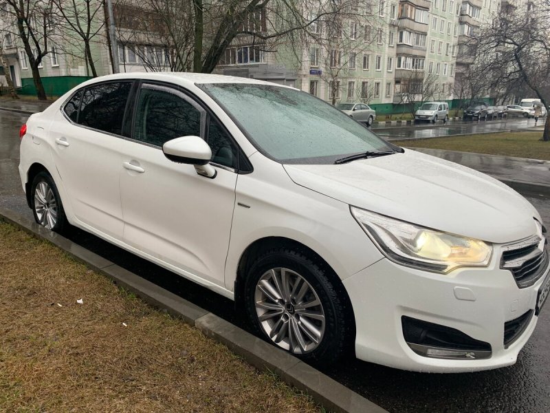 Citroen c4 белый