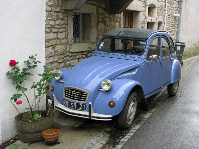 Citroen 2cv Ржавый