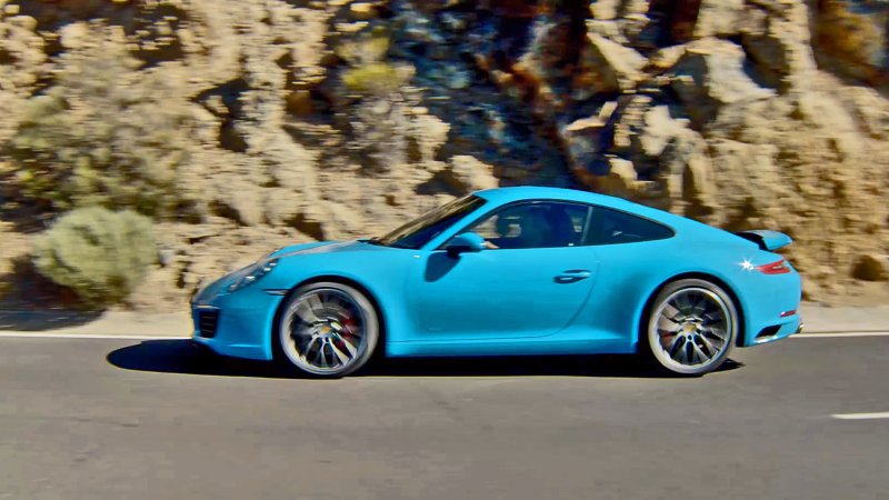 Porsche 911 Carrera Blue
