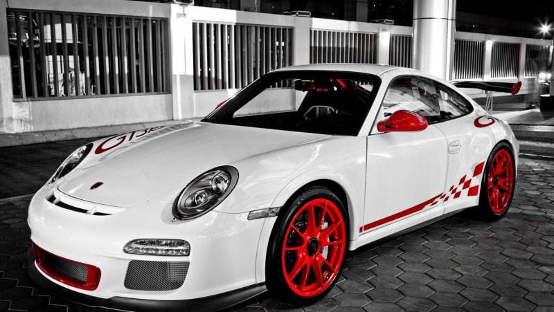 Porsche 911 gt3 RS White