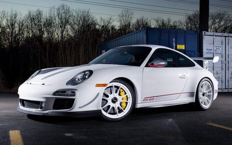 Porsche 911 белый