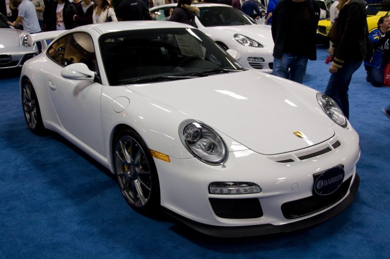 Порше Кайен 911 белый