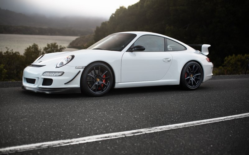 Порше 911 gt3 белый
