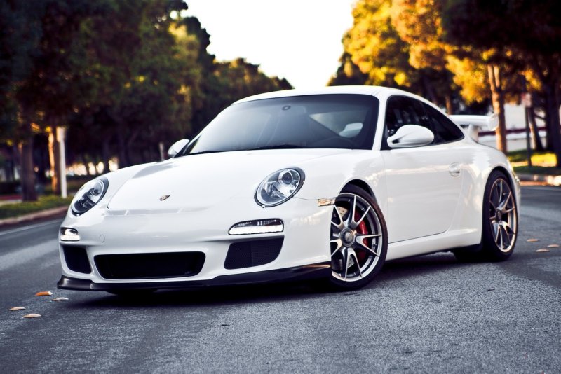 Porsche 911 белый