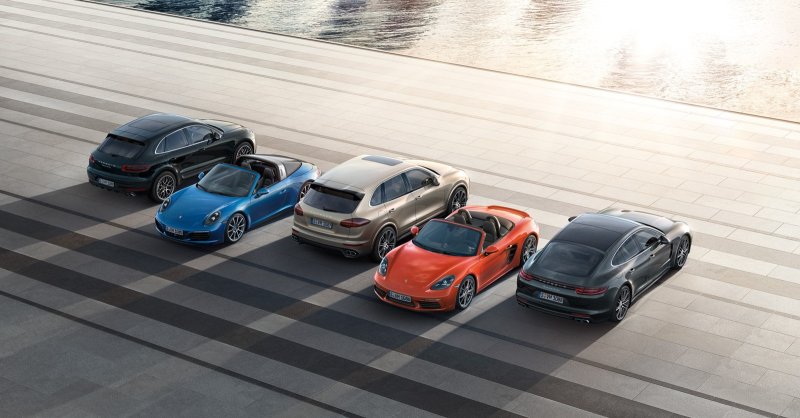 Porsche вся линейка