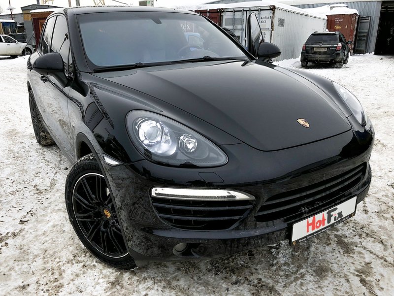 Порше Кайен 958 без фар