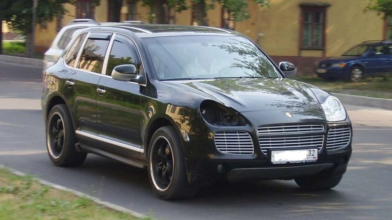 Porsche Cayenne 2008 без фар