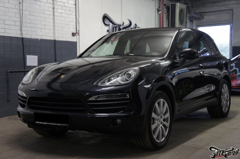 Антихром Porsche Cayenne
