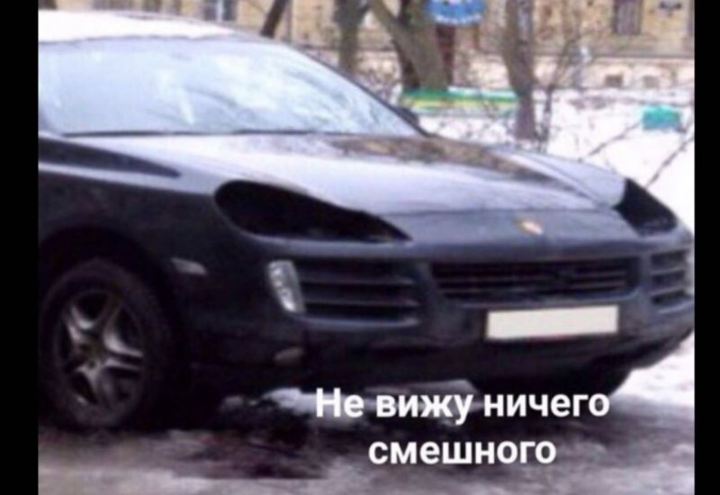 Porsche Cayenne 2008 без фар