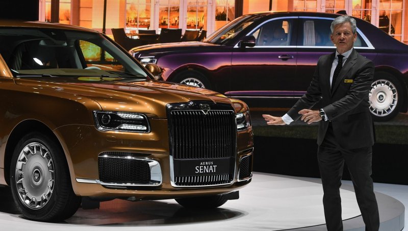 Aurus Senat s600 бронированный