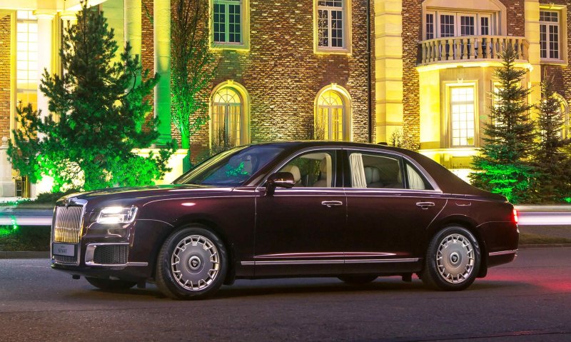 Aurus Senat s600 бронированный