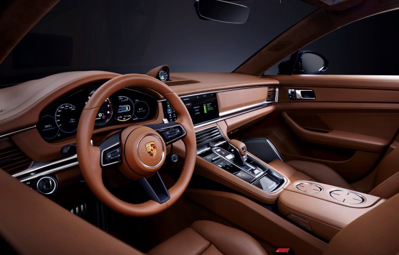 Porsche Panamera Turbo s 2020 салон