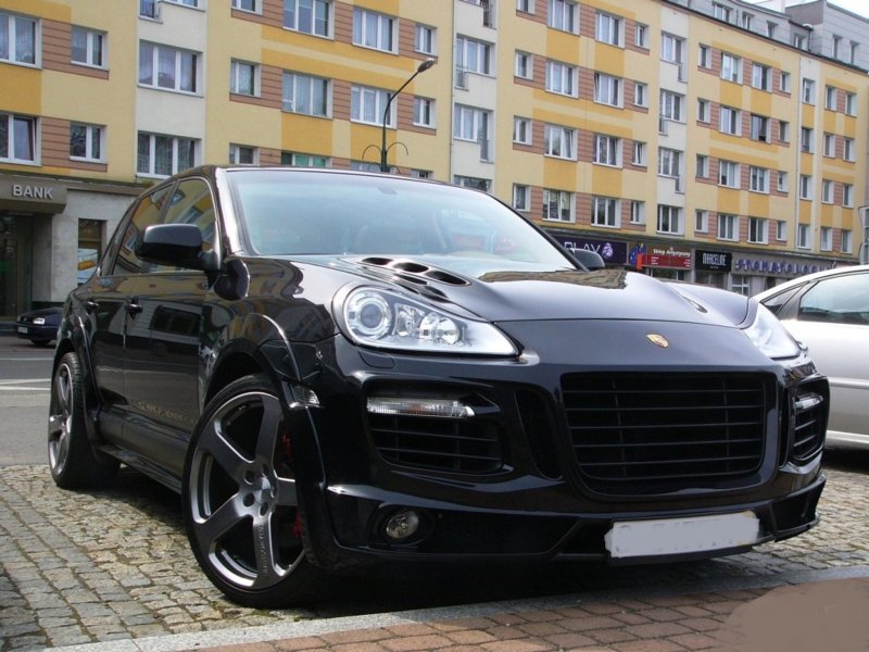 Porsche Cayenne 957 Turbo Black