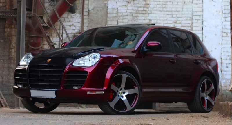 Porsche Cayenne бункер