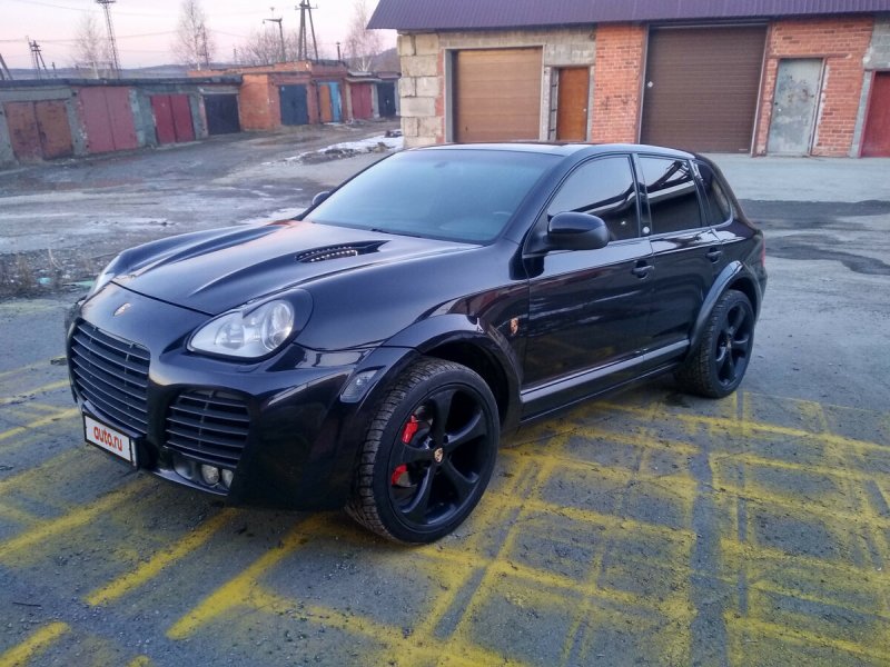 Порше Кайен 955 черный