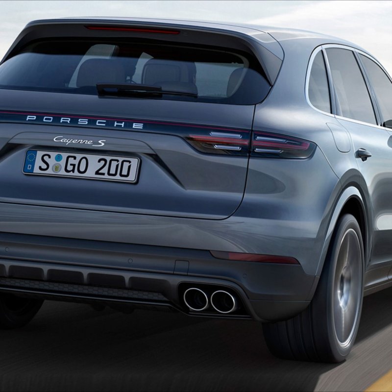 Porsche Cayenne 2020 сзади